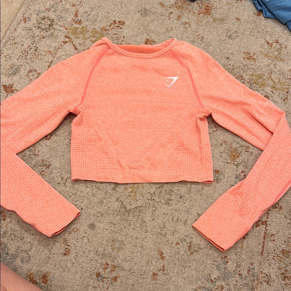 Gymshark Seamless long sleeve Crop